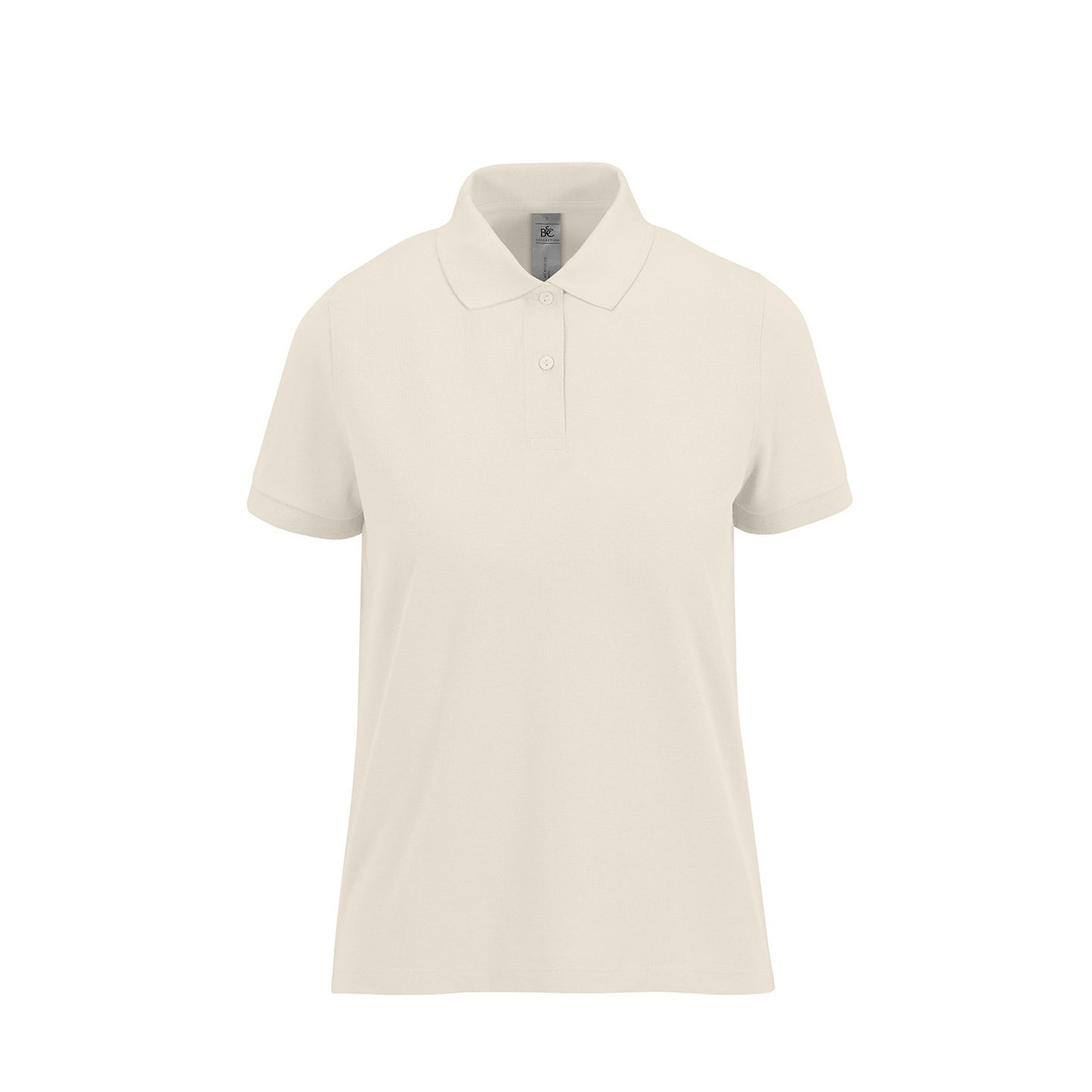 Off White - Front - B&C Womens-Ladies My Polo Shirt