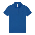 Royal Blue - Front - B&C Womens-Ladies My Polo Shirt