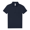 Navy - Front - B&C Womens-Ladies My Polo Shirt