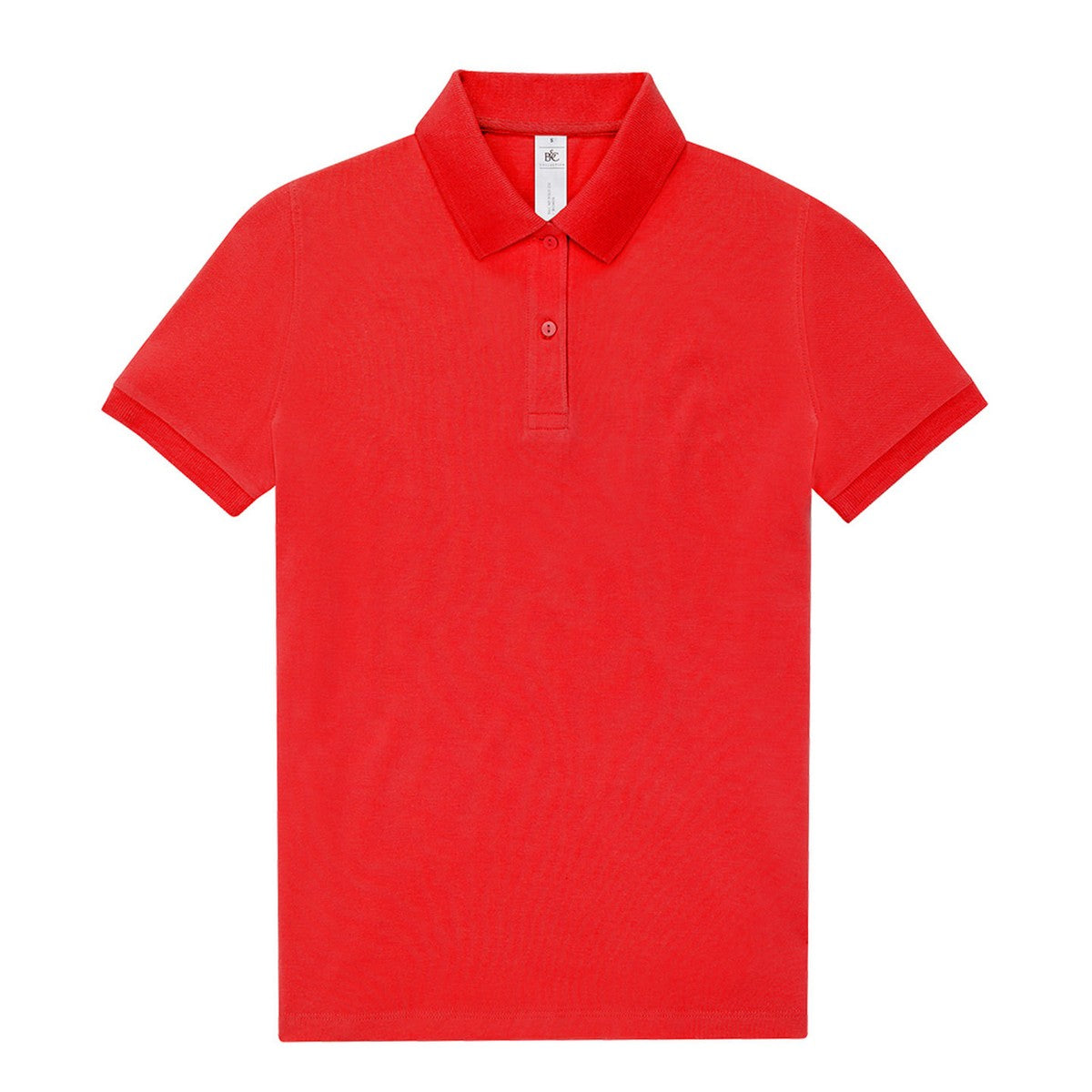 Red - Front - B&C Womens-Ladies My Polo Shirt