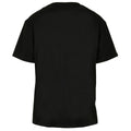 Black - Back - Build Your Brand Mens Chest Pocket Oversized T-Shirt