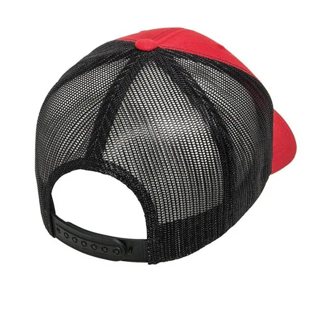 Red-Black - Back - Flexfit Unisex Adult Retro Two Tone Trucker Cap