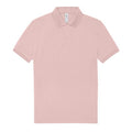 Blush Pink - Front - B&C Mens My Polo Shirt