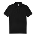 Black - Front - B&C Mens My Polo Shirt