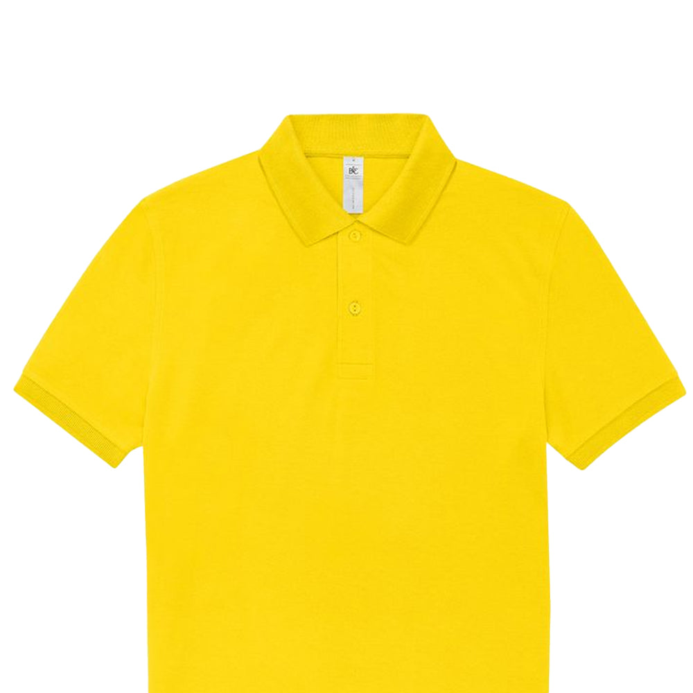 Mellow Yellow - Back - B&C Mens My Polo Shirt
