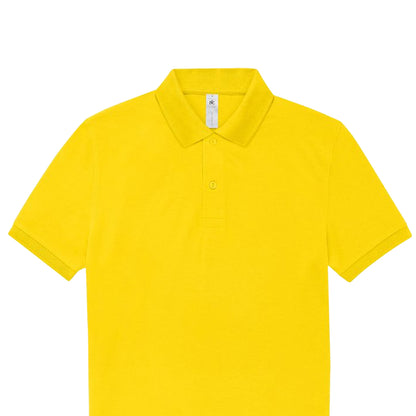 Mellow Yellow - Back - B&C Mens My Polo Shirt
