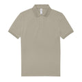Amalfi Grey - Front - B&C Mens My Polo Shirt