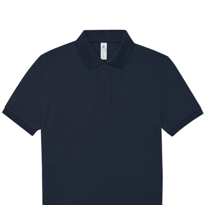 Navy - Back - B&C Mens My Polo Shirt