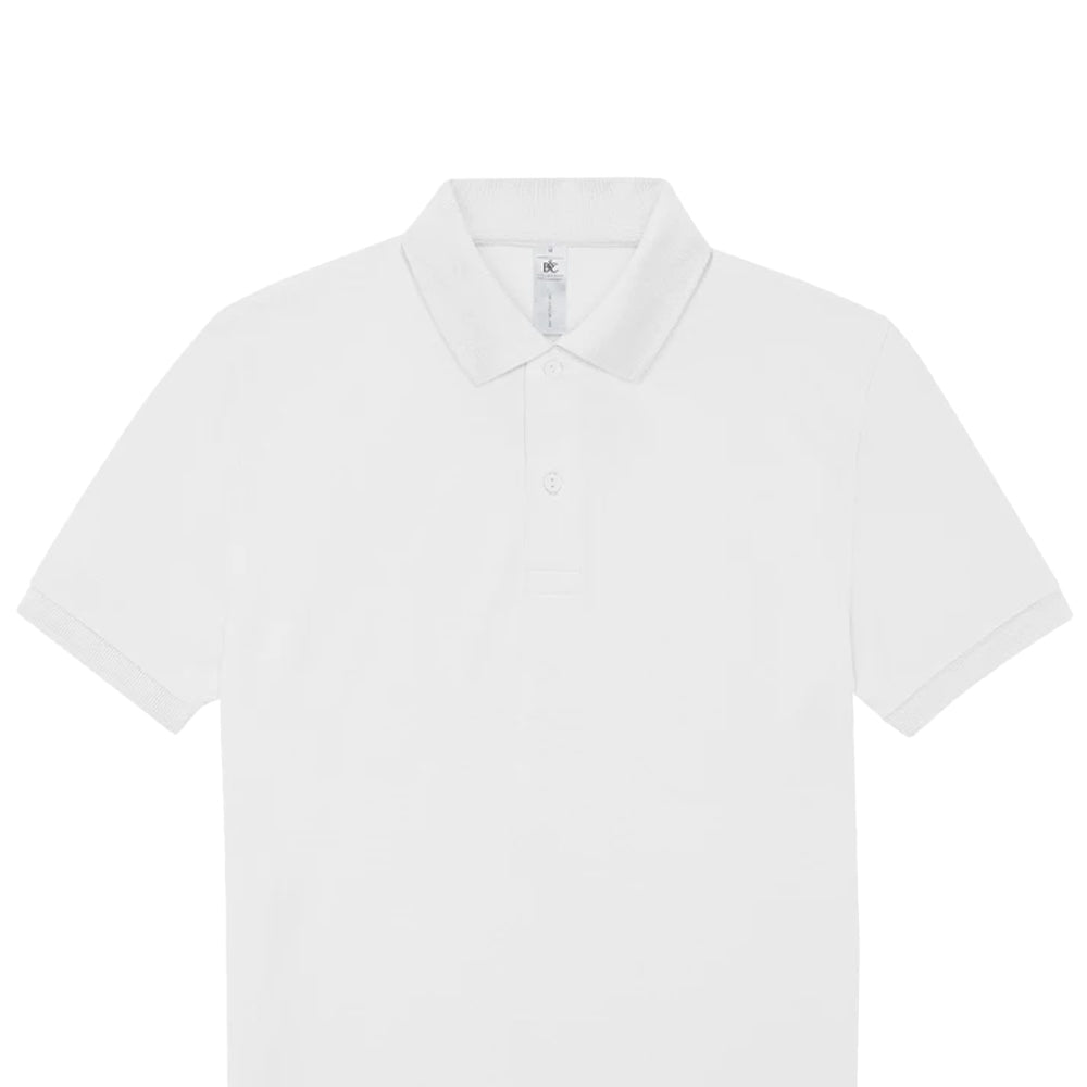 White - Back - B&C Mens My Polo Shirt