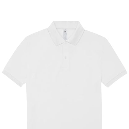 White - Back - B&C Mens My Polo Shirt