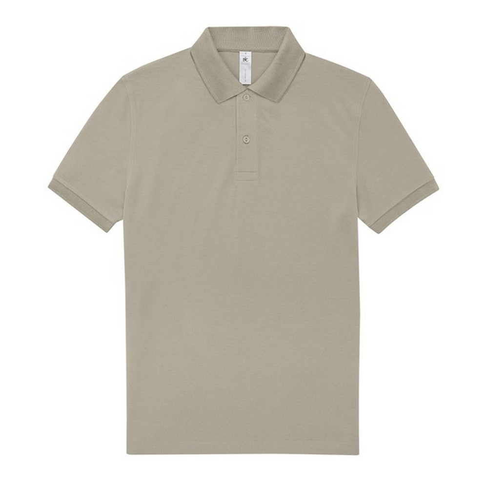 Amalfi Grey - Front - B&C Mens My Polo Shirt