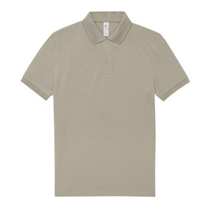 Amalfi Grey - Front - B&C Mens My Polo Shirt