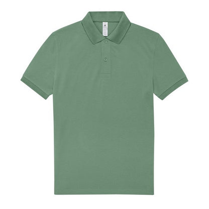 Amalfi Green - Front - B&C Mens My Polo Shirt