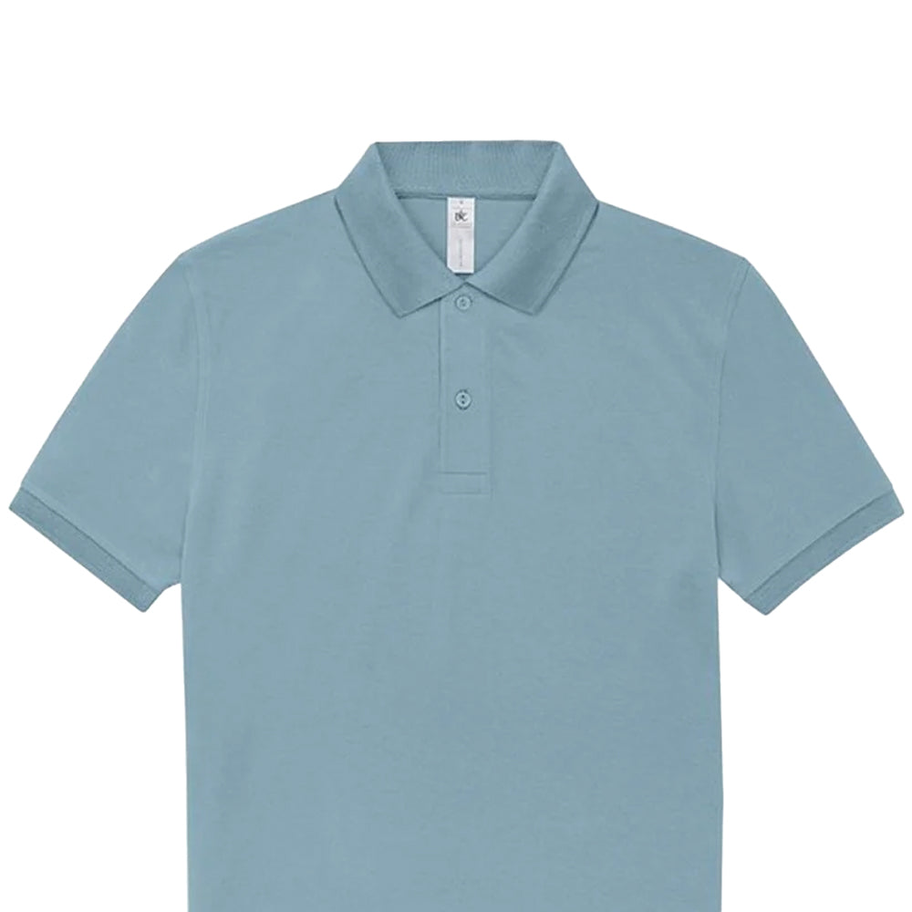 Amalfi Blue - Back - B&C Mens My Polo Shirt