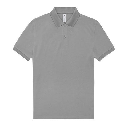 Sports Grey - Front - B&C Mens My Polo Shirt