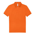 Pure Orange - Front - B&C Mens My Polo Shirt