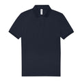 Navy Pure - Front - B&C Mens My Polo Shirt