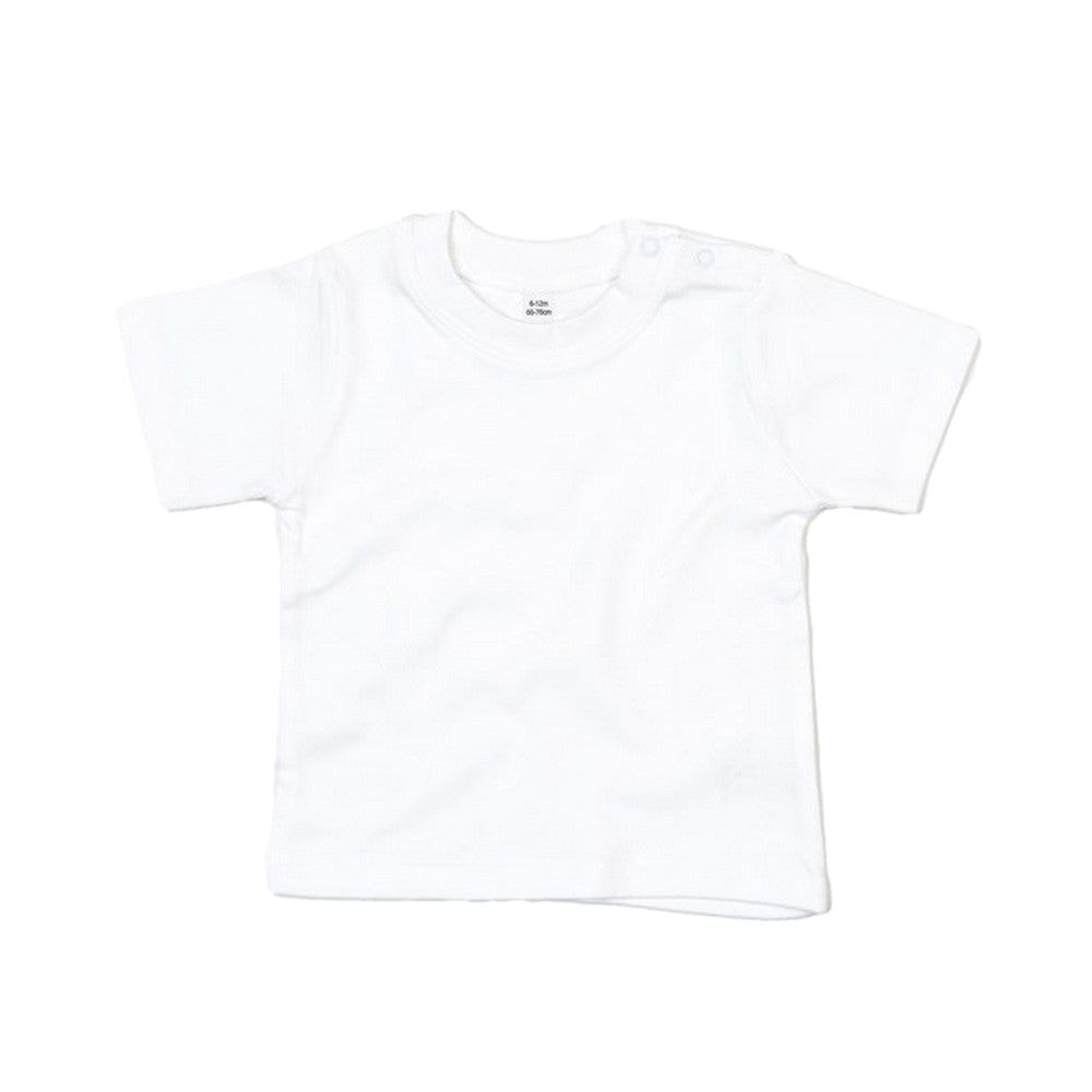 White - Front - Babybugz Baby Made In Africa T-Shirt