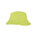 Green Glow - Back - Flexfit Unisex Adult Twill Bucket Hat