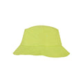 Green Glow - Back - Flexfit Unisex Adult Twill Bucket Hat