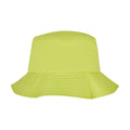 Green Glow - Front - Flexfit Unisex Adult Twill Bucket Hat