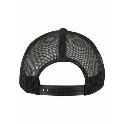 Black Raw - Back - Flexfit Unisex Adult Denim Trucker Cap