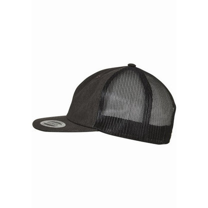 Black Raw - Side - Flexfit Unisex Adult Denim Trucker Cap