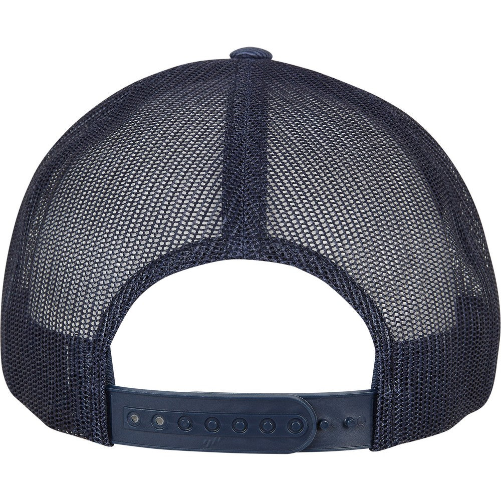 Blue Raw - Back - Flexfit Unisex Adult Denim Trucker Cap