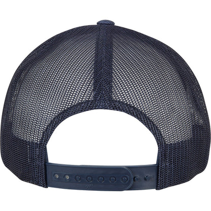 Blue Raw - Back - Flexfit Unisex Adult Denim Trucker Cap