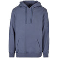Vintage Blue - Front - Build Your Brand Mens Ultra Heavyweight Regular Hoodie