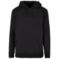 Black - Front - Build Your Brand Mens Ultra Heavyweight Regular Hoodie