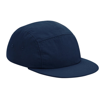 Navy - Front - Beechfield 5 Panel Camper Cap