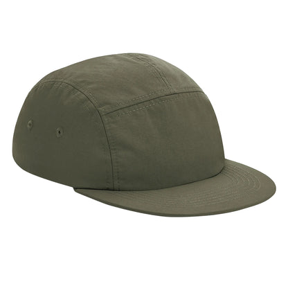 Olive Green - Front - Beechfield 5 Panel Camper Cap