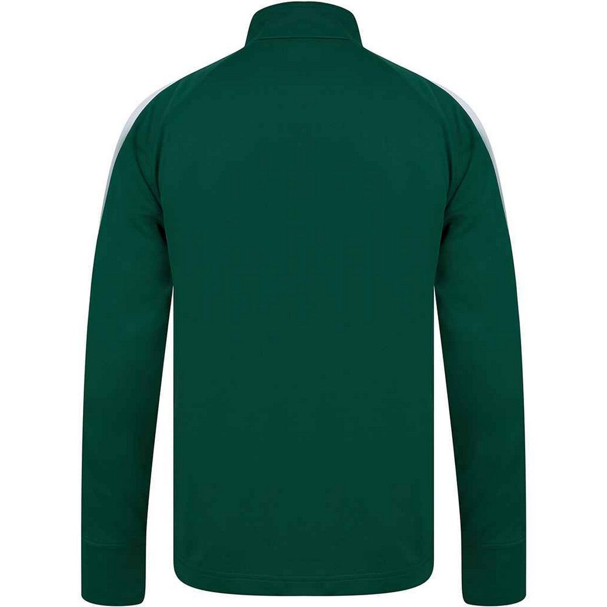 Bottle-White - Back - Finden & Hales Childrens-Kids Knitted Track Top
