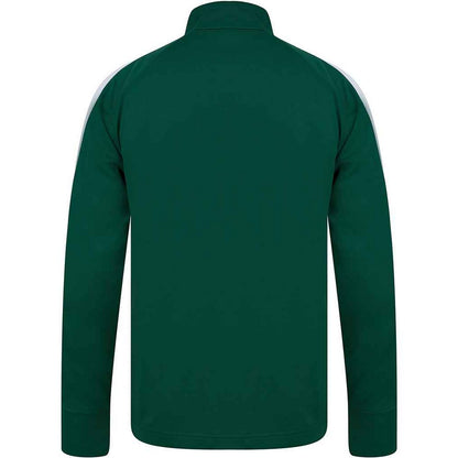 Bottle-White - Back - Finden & Hales Childrens-Kids Knitted Track Top