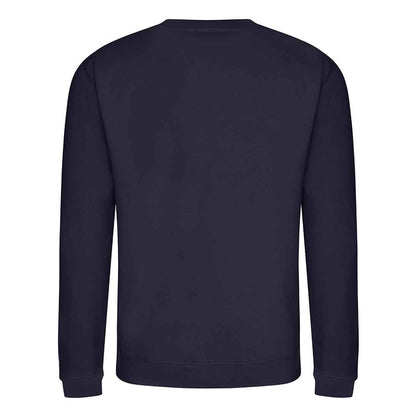 Mocha Brown - Front - Awdis Unisex Adult Soft Touch Sweatshirt