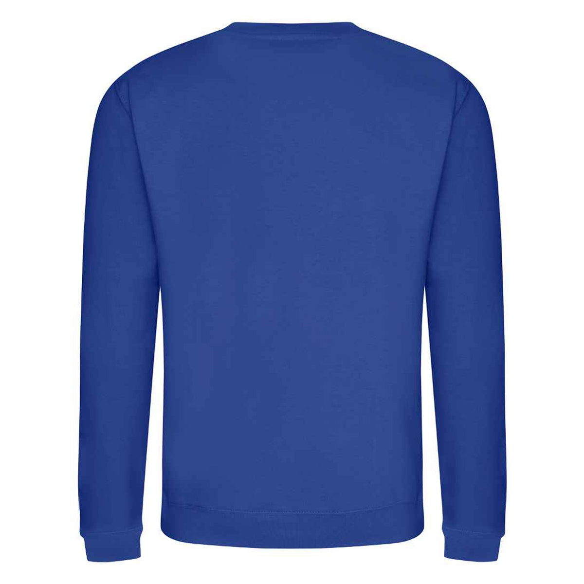 Bright Royal Blue - Back - Awdis Unisex Adult Soft Touch Sweatshirt