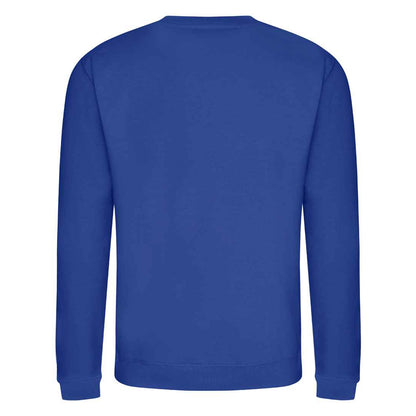 Bright Royal Blue - Back - Awdis Unisex Adult Soft Touch Sweatshirt