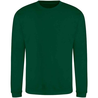 Rainforest Green - Front - Awdis Unisex Adult Soft Touch Sweatshirt