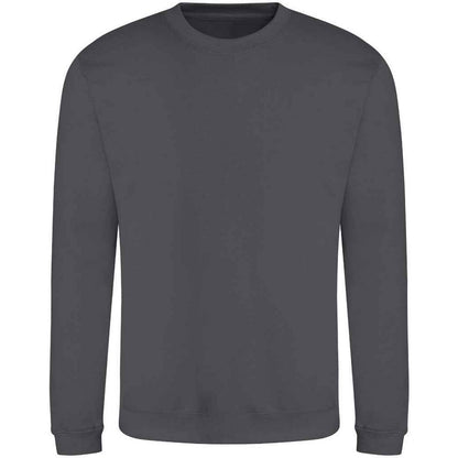 Shark Grey - Front - Awdis Unisex Adult Soft Touch Sweatshirt