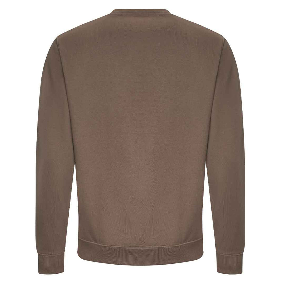 Mocha Brown - Side - Awdis Unisex Adult Soft Touch Sweatshirt