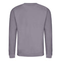 Dusty Lilac - Back - Awdis Unisex Adult Soft Touch Sweatshirt
