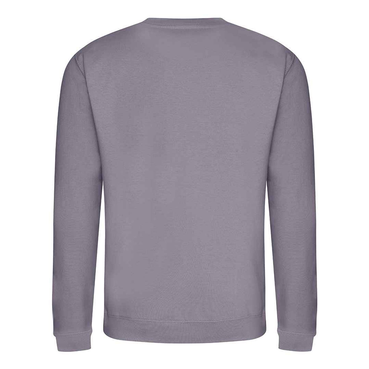 Dusty Lilac - Back - Awdis Unisex Adult Soft Touch Sweatshirt