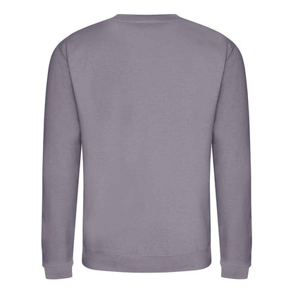 Dusty Lilac - Back - Awdis Unisex Adult Soft Touch Sweatshirt