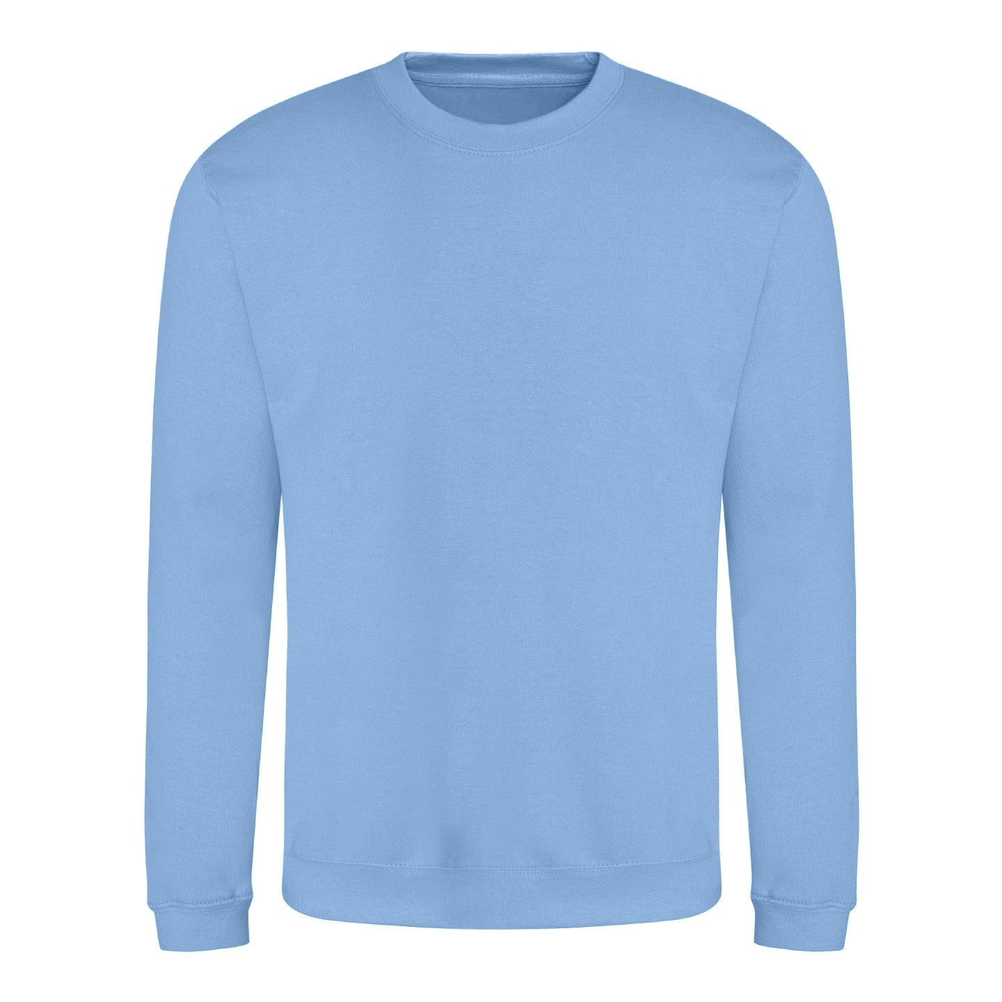 Cornflower Blue - Front - Awdis Unisex Adult Soft Touch Sweatshirt