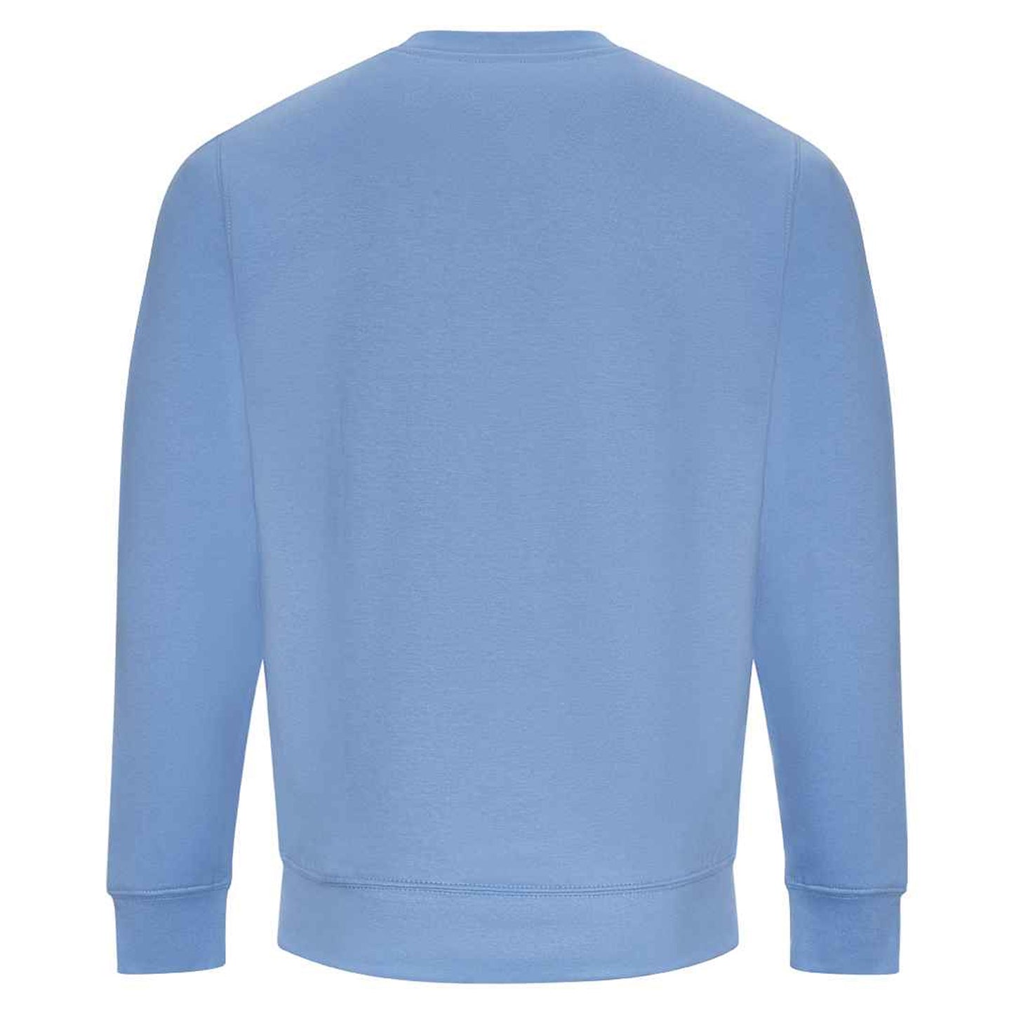 Cornflower Blue - Back - Awdis Unisex Adult Soft Touch Sweatshirt