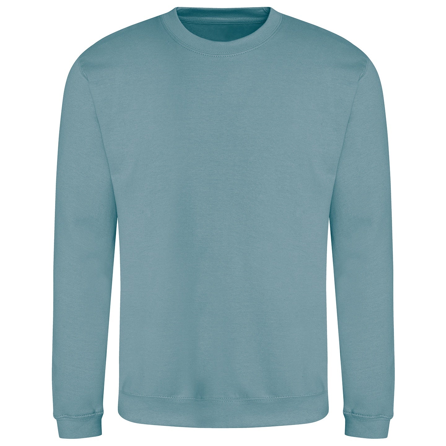Seafoam - Front - Awdis Unisex Adult Soft Touch Sweatshirt