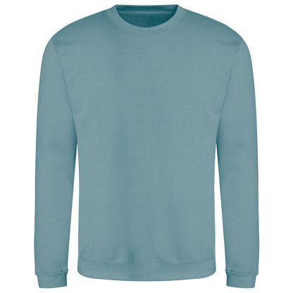 Seafoam - Front - Awdis Unisex Adult Soft Touch Sweatshirt