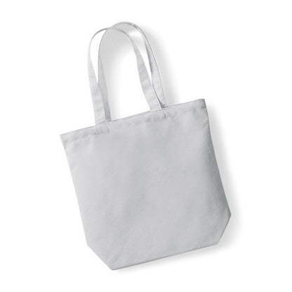 Light Grey - Front - Westford Mill Camden Cotton Fairtrade Tote Bag