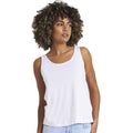 Solid White - Side - Awdis Womens-Ladies Tank Top